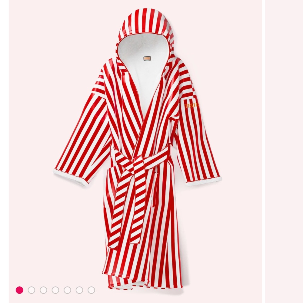 Truly Beauty stripped red and white bath rope